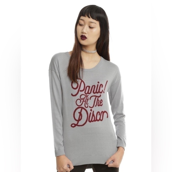 Hot Topic Panic At The Disco Sweater Size Medium - Picture 1 of 9